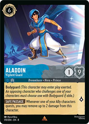 Aladdin - Vigilant Guard (170/204) [Reign of Jafar] | Pegasus Games WI