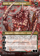 Grist, Voracious Larva // Grist, the Plague Swarm (Borderless) [Modern Horizons 3] | Pegasus Games WI