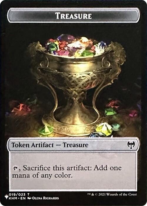 Treasure // Egg Double-Sided Token [Secret Lair Drop Series] | Pegasus Games WI