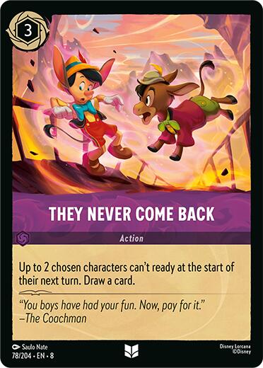 They Never Come Back (78/204) [Reign of Jafar] | Pegasus Games WI