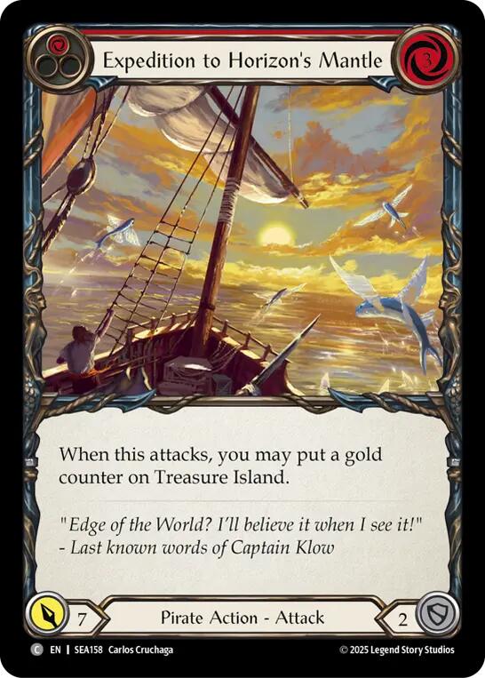 Expedition to Horizon's Mantle [SEA158] (High Seas)  Rainbow Foil | Pegasus Games WI