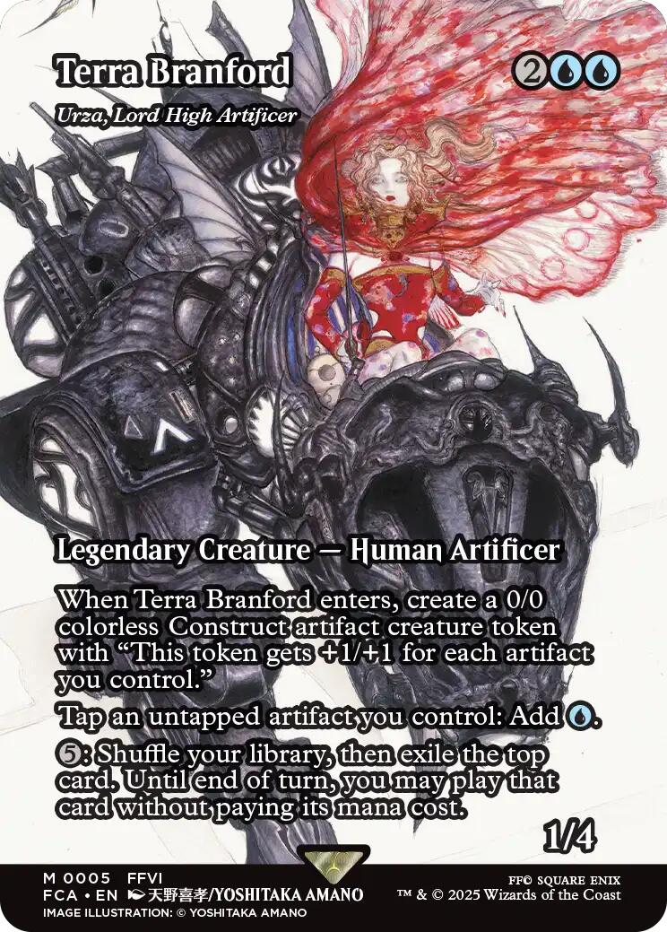 Terra Branford - Urza, Lord High Artificer (Showcase) [FINAL FANTASY : Through the Ages] | Pegasus Games WI