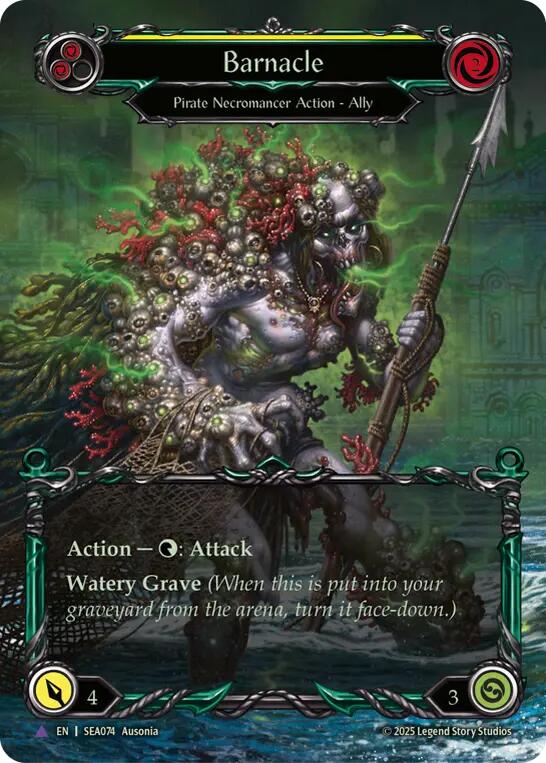 Barnacle (Marvel) [SEA074] (High Seas)  Cold Foil | Pegasus Games WI