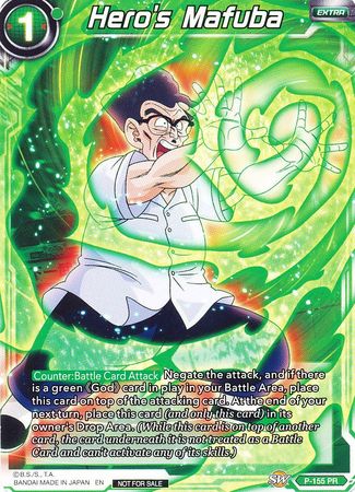 Hero's Mafuba (Power Booster: World Martial Arts Tournament) (P-155) [Promotion Cards] | Pegasus Games WI