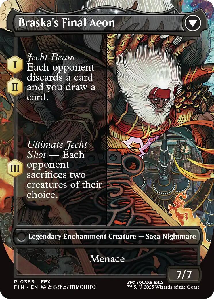 Jecht, Reluctant Guardian // Braska's Final Aeon (Borderless) [FINAL FANTASY] | Pegasus Games WI