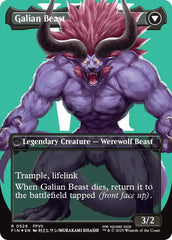 Vincent Valentine // Galian Beast (Borderless) (Surge Foil) [FINAL FANTASY] | Pegasus Games WI