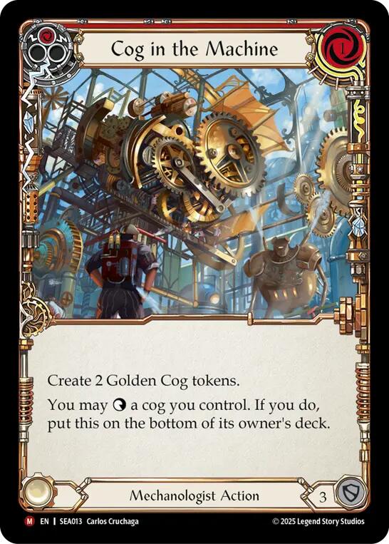Cog in the Machine [SEA013] (High Seas)  Rainbow Foil | Pegasus Games WI