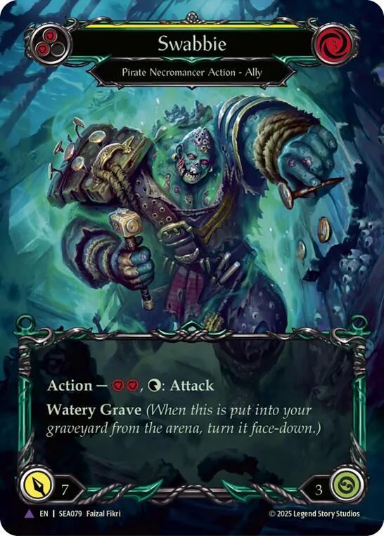 Swabbie (Marvel) [SEA079] (High Seas)  Cold Foil | Pegasus Games WI