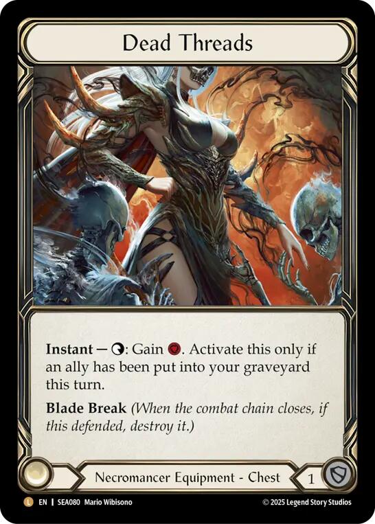 Dead Threads [SEA080] (High Seas)  Rainbow Foil | Pegasus Games WI