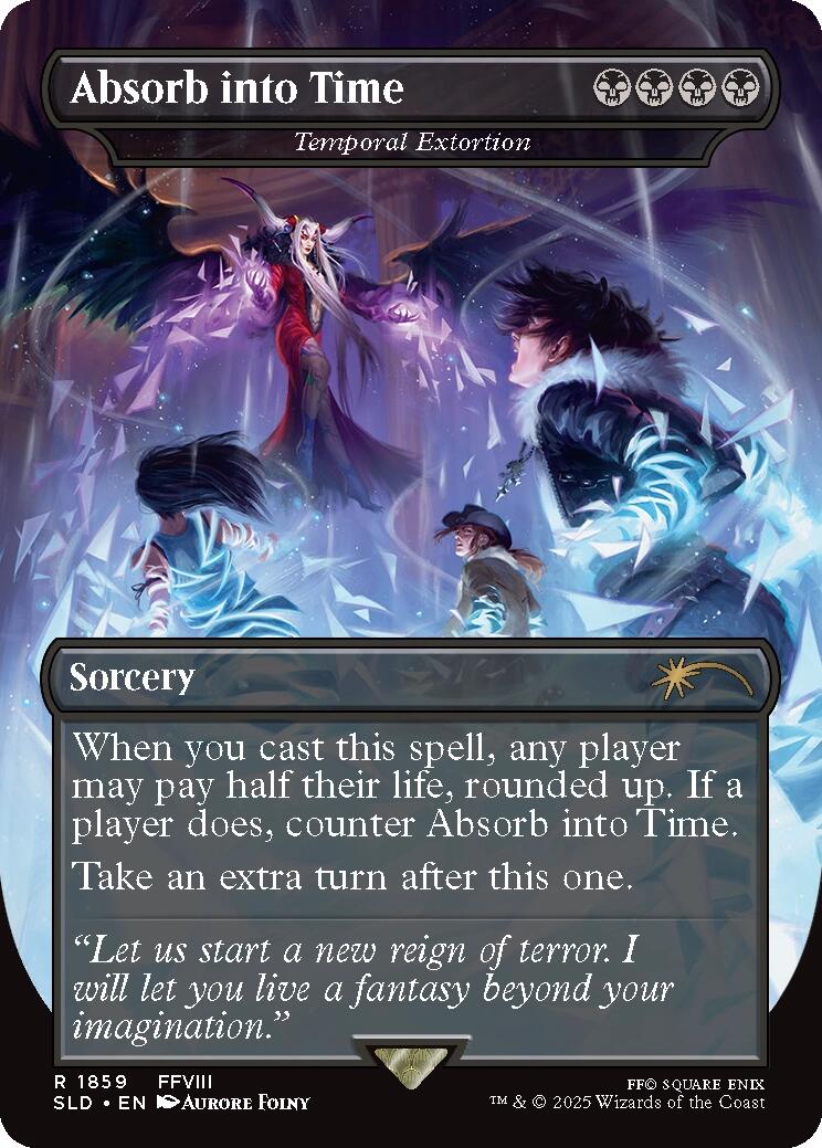 Absorb into Time - Temporal Extortion [Secret Lair Drop Series] | Pegasus Games WI