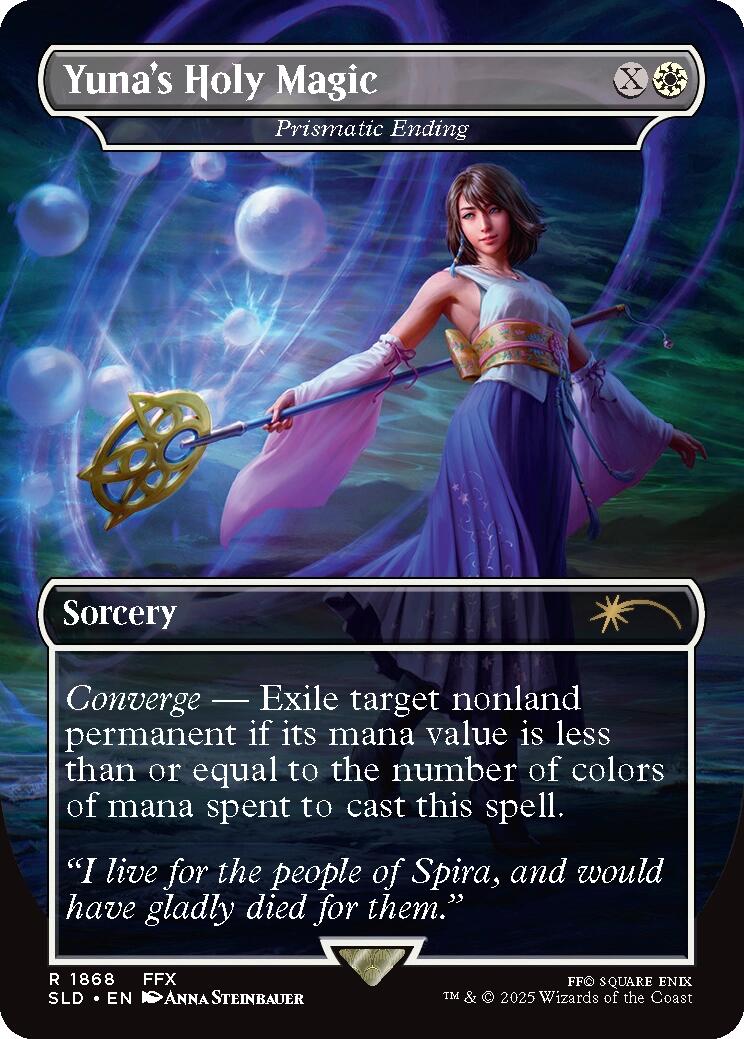 Yuna's Holy Magic - Prismatic Ending [Secret Lair Drop Series] | Pegasus Games WI