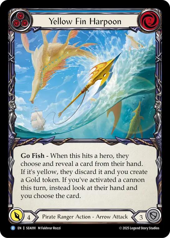 Yellow Fin Harpoon [SEA091] (High Seas) | Pegasus Games WI