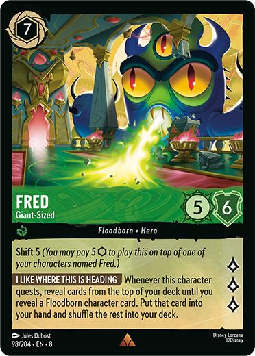 Fred - Giant-Sized (98/204) [Reign of Jafar] | Pegasus Games WI