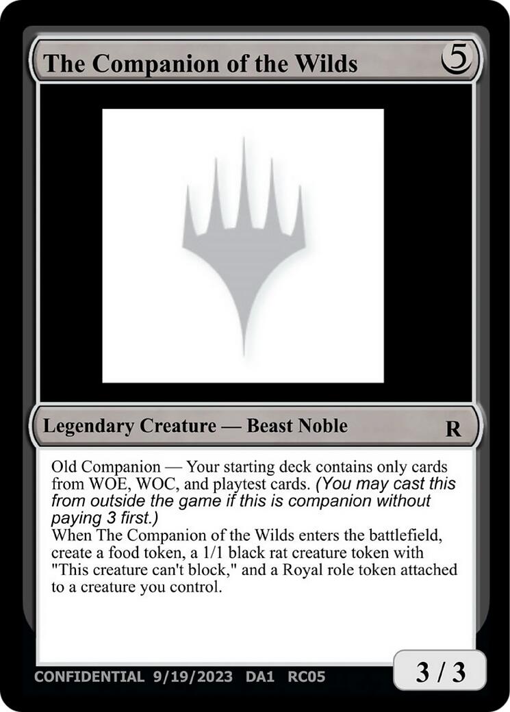 The Companion of the Wilds [Unknown Event] | Pegasus Games WI