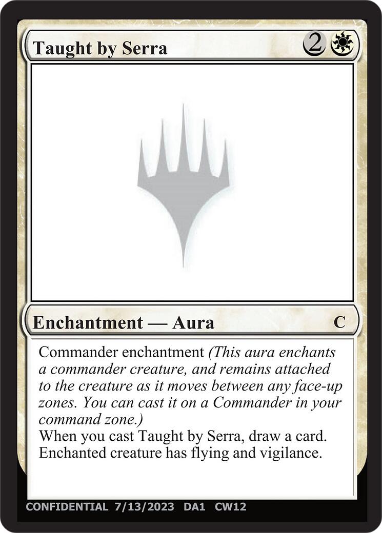 Taught by Serra [Unknown Event] | Pegasus Games WI