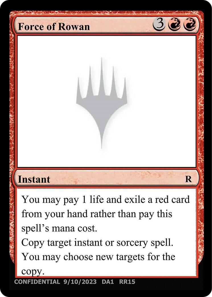 Force of Rowan [Unknown Event] | Pegasus Games WI