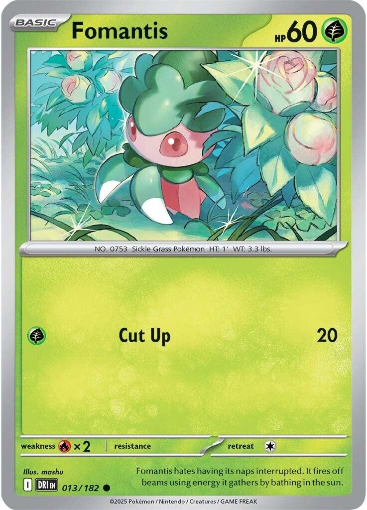 Fomantis (013/182) [Scarlet & Violet: Destined Rivals] | Pegasus Games WI