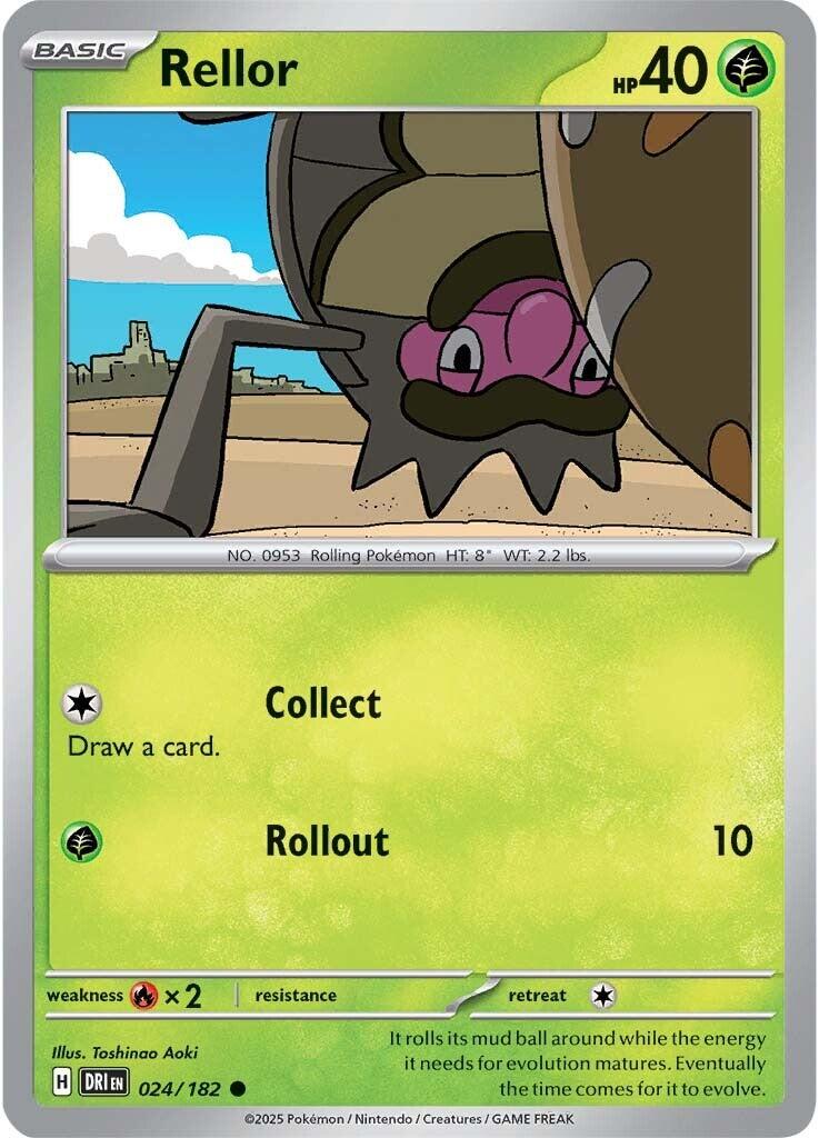 Rellor (024/182) [Scarlet & Violet: Destined Rivals] | Pegasus Games WI