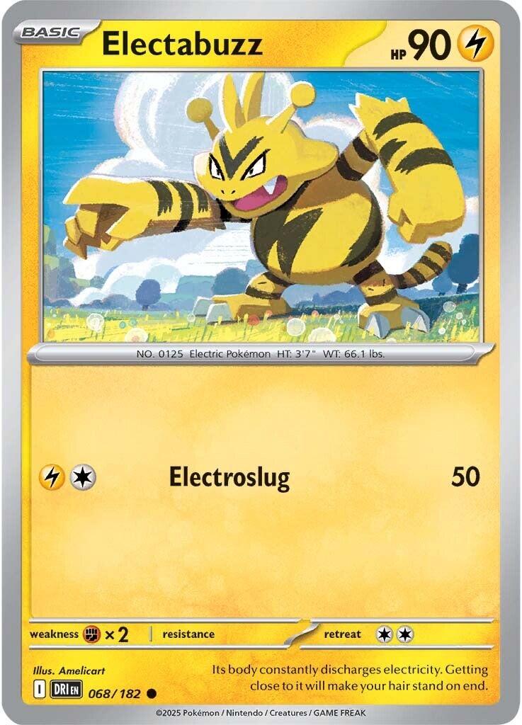 Electabuzz (068/182) [Scarlet & Violet: Destined Rivals] | Pegasus Games WI