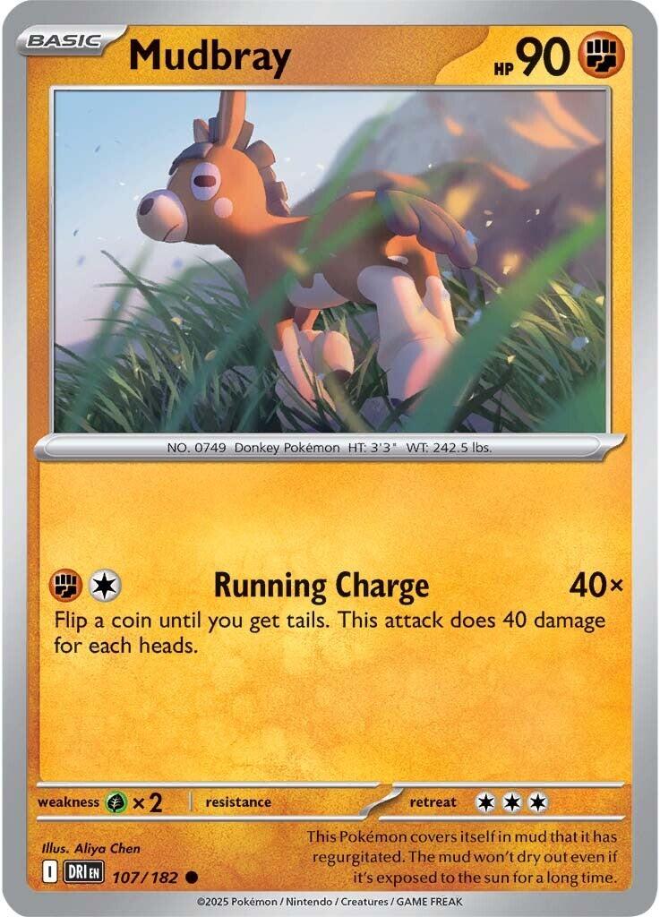 Mudbray (107/182) [Scarlet & Violet: Destined Rivals] | Pegasus Games WI