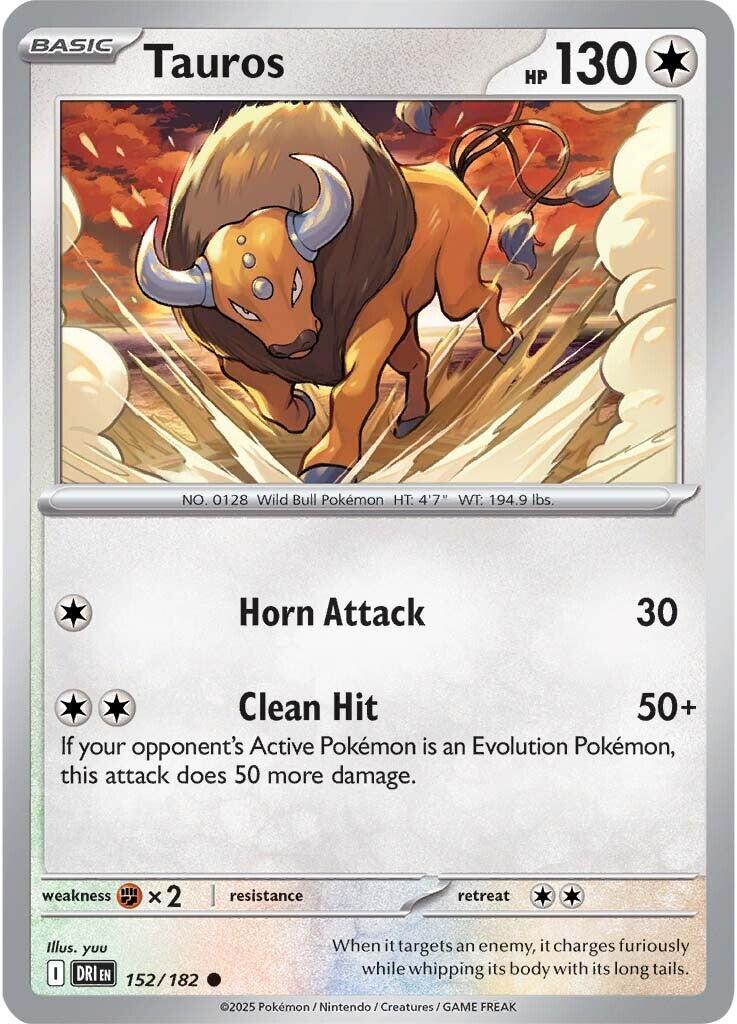Tauros (152/182) [Scarlet & Violet: Destined Rivals] | Pegasus Games WI