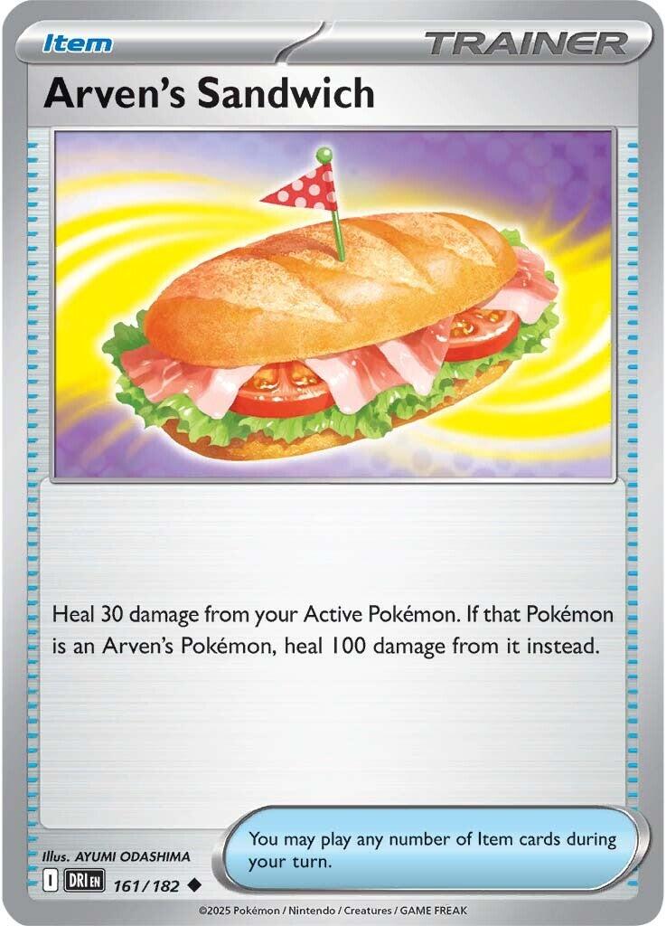 Arven's Sandwich (161/182) [Scarlet & Violet: Destined Rivals] | Pegasus Games WI