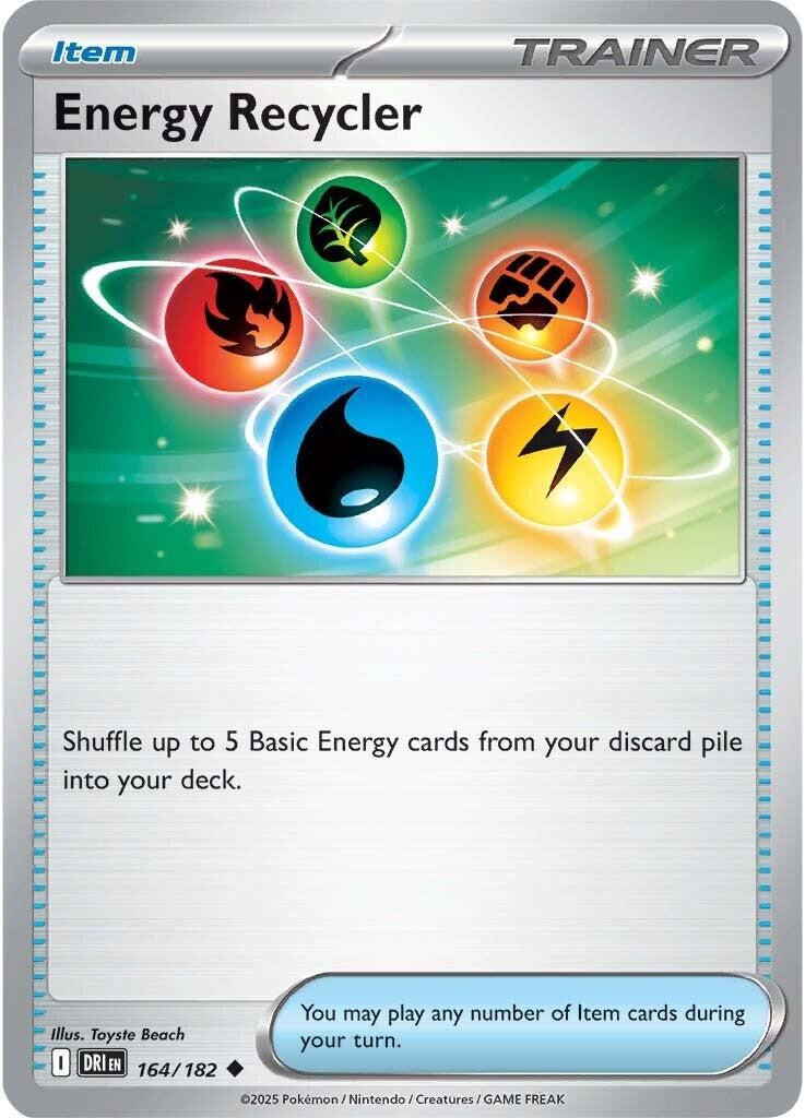Energy Recycler (164/182) [Scarlet & Violet: Destined Rivals] | Pegasus Games WI