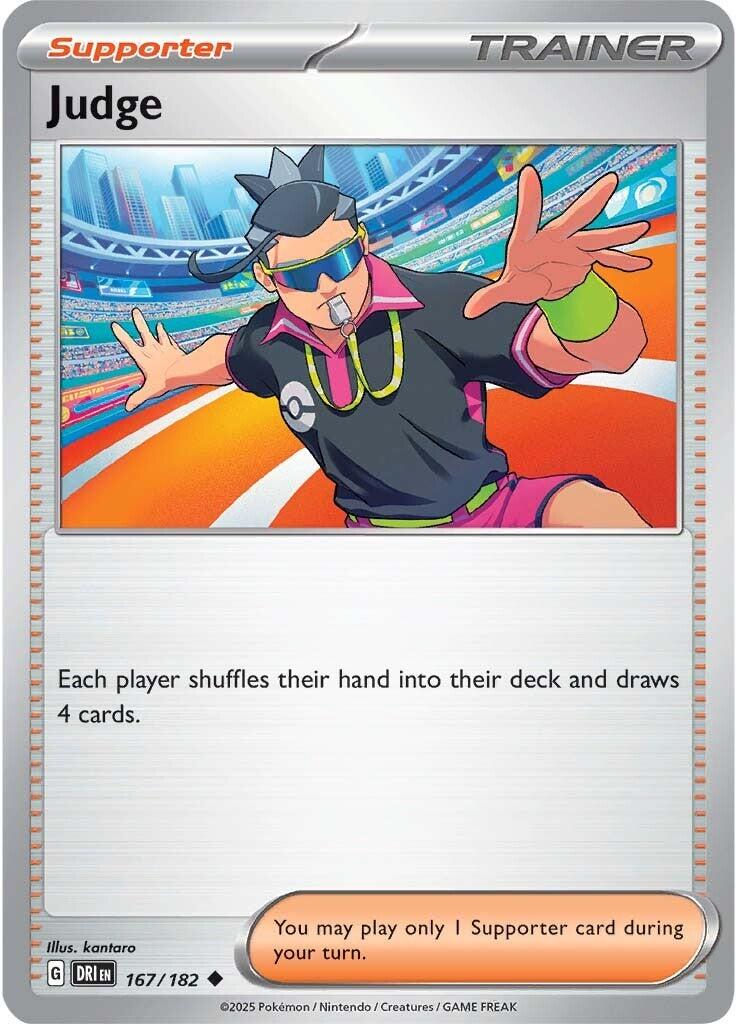Judge (167/182) [Scarlet & Violet: Destined Rivals] | Pegasus Games WI