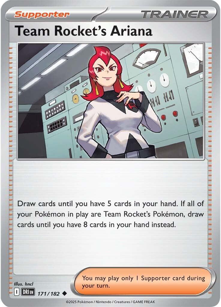 Team Rocket's Ariana (171/182) [Scarlet & Violet: Destined Rivals] | Pegasus Games WI