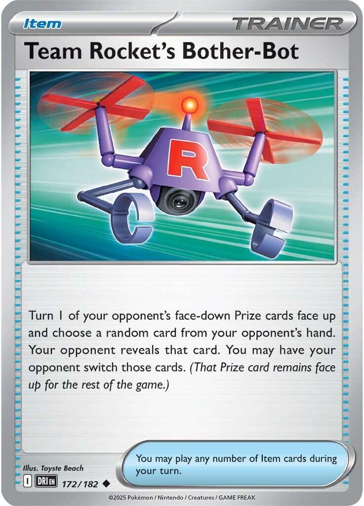 Team Rocket's Bother-Bot (172/182) [Scarlet & Violet: Destined Rivals] | Pegasus Games WI