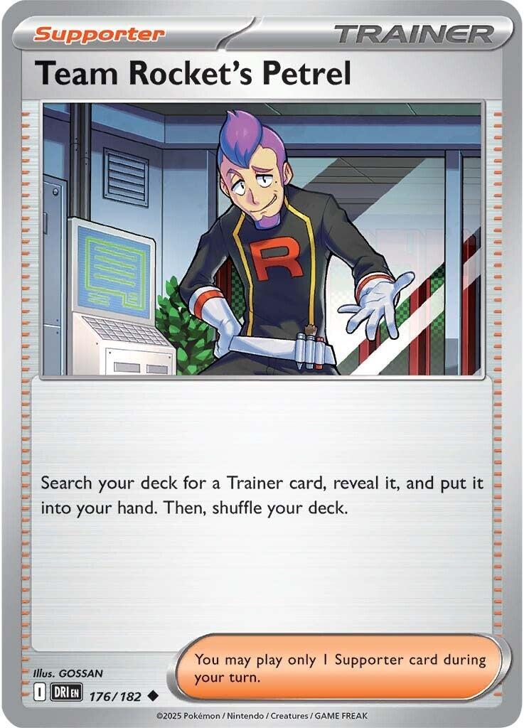 Team Rocket's Petrel (176/182) [Scarlet & Violet: Destined Rivals] | Pegasus Games WI