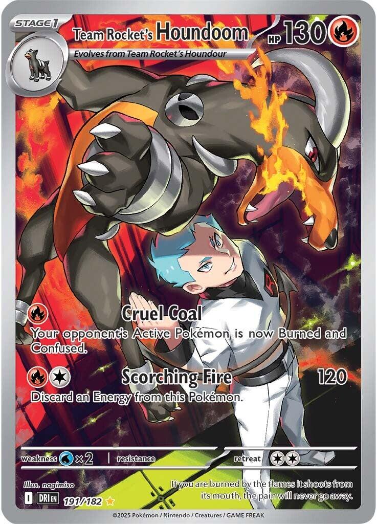 Team Rocket's Houndoom (191/182) [Scarlet & Violet: Destined Rivals] | Pegasus Games WI