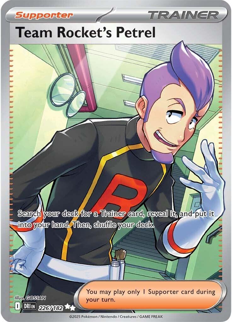 Team Rocket's Petrel (226/182) [Scarlet & Violet: Destined Rivals] | Pegasus Games WI