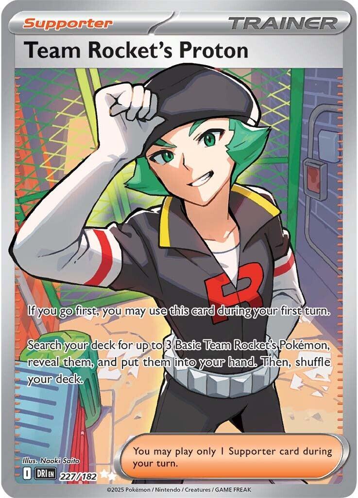 Team Rocket's Proton (227/182) [Scarlet & Violet: Destined Rivals] | Pegasus Games WI