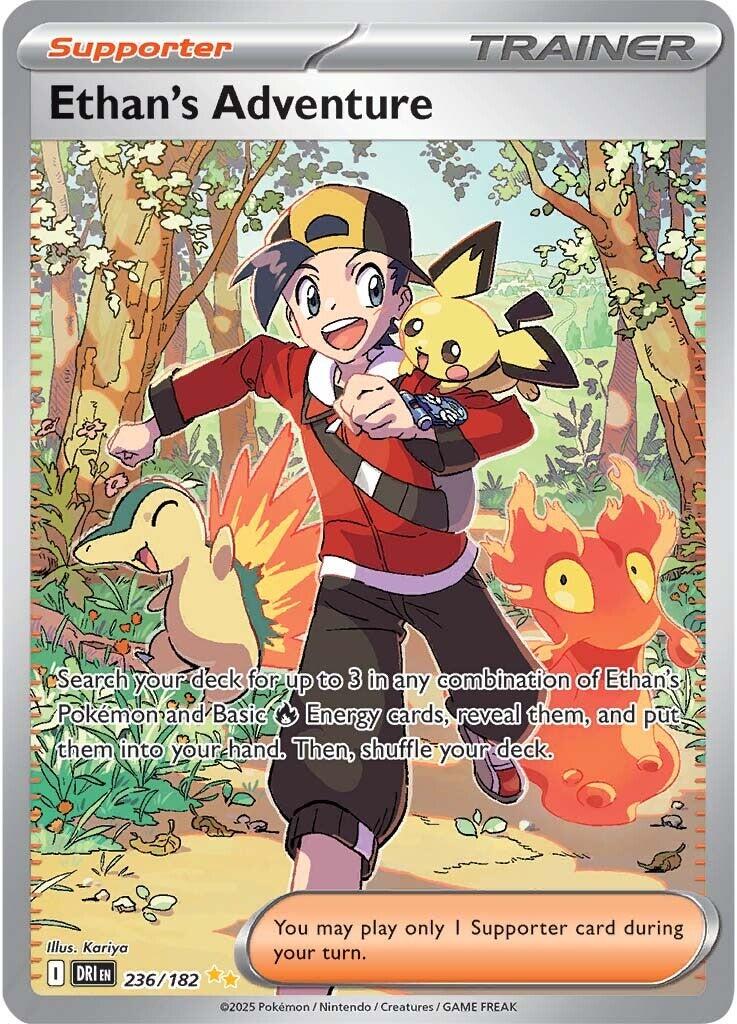 Ethan's Adventure (236/182) [Scarlet & Violet: Destined Rivals] | Pegasus Games WI