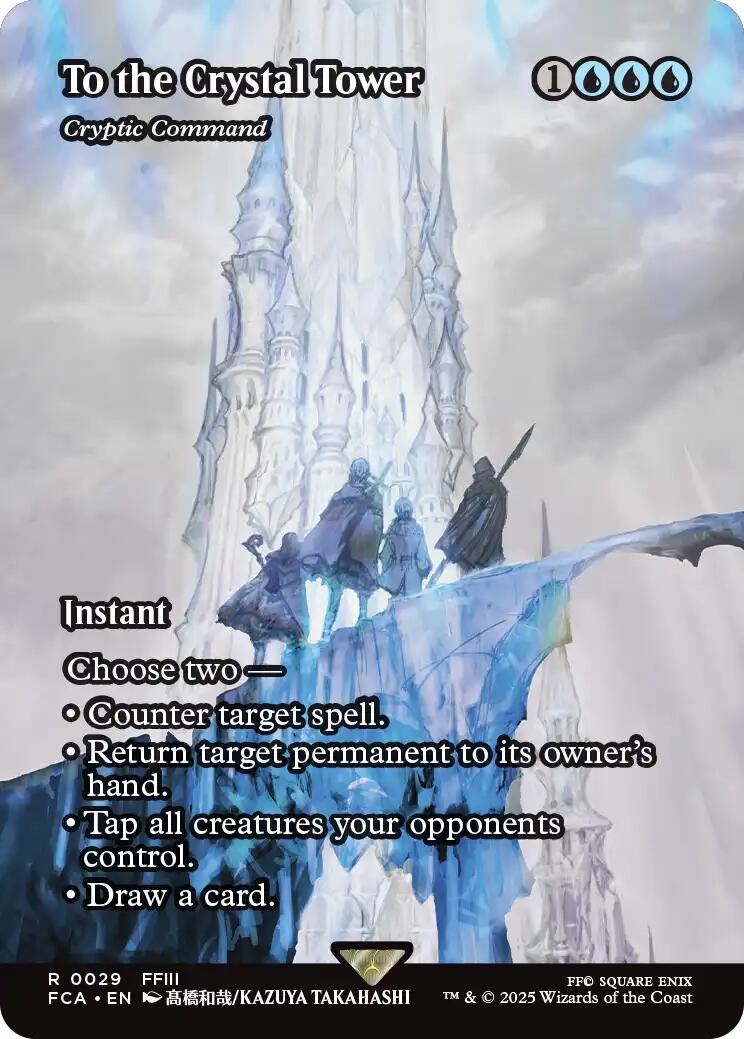 To the Crystal Tower - Cryptic Command (Showcase) [FINAL FANTASY : Through the Ages] | Pegasus Games WI