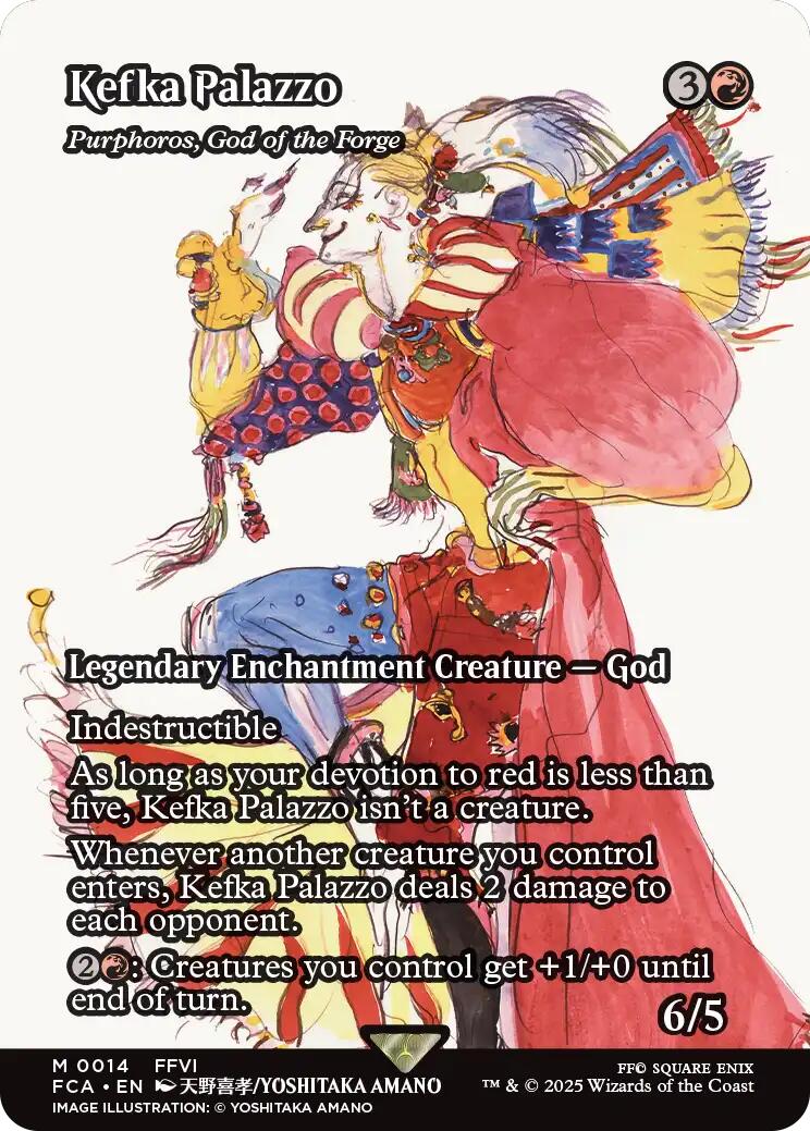 Kefka Palazzo - Purphoros, God of the Forge (Showcase) [FINAL FANTASY : Through the Ages] | Pegasus Games WI