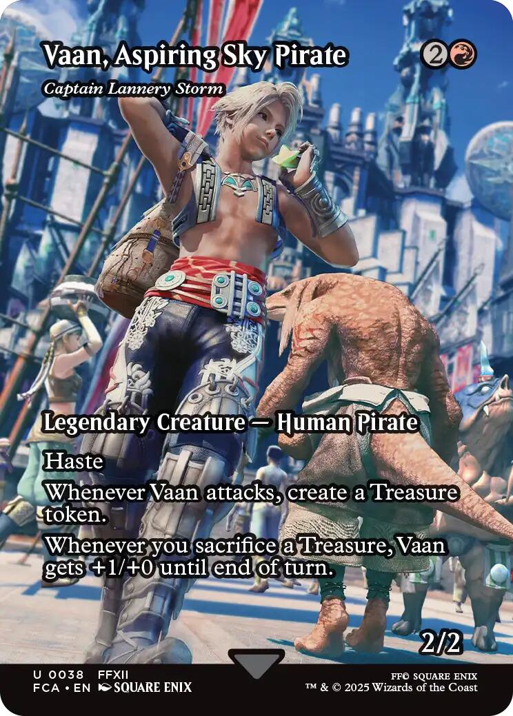 Vaan, Aspiring Sky Pirate - Captain Lannery Storm (Showcase) [FINAL FANTASY : Through the Ages] | Pegasus Games WI