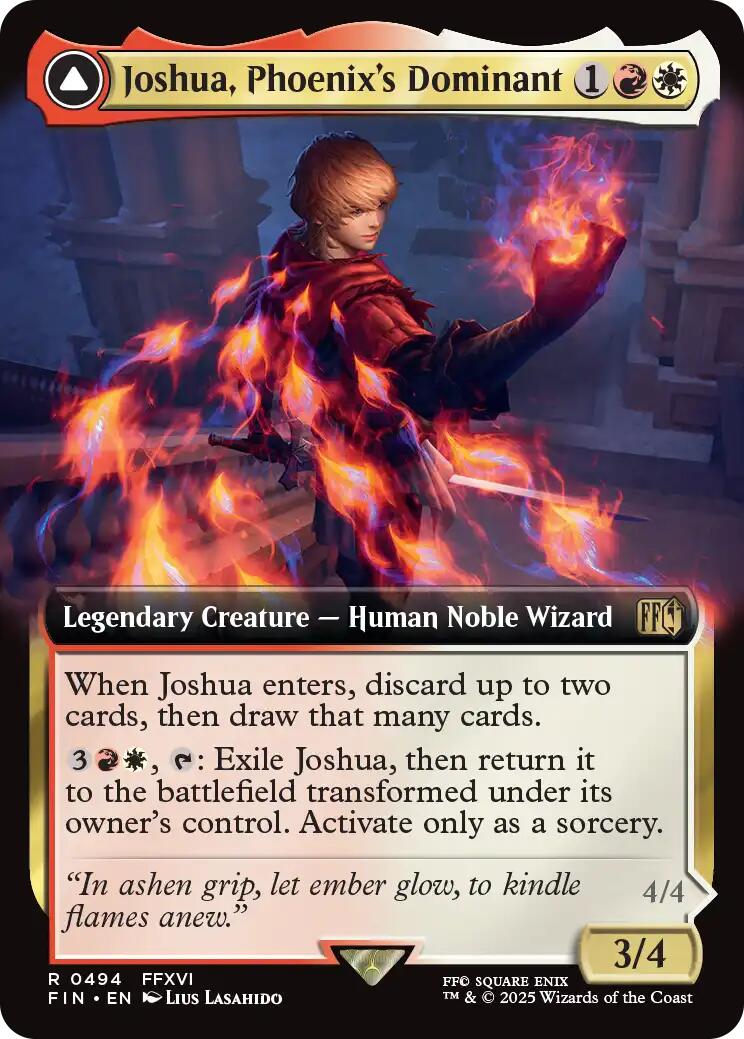 Joshua, Phoenix's Dominant (Extended Art) [FINAL FANTASY] | Pegasus Games WI