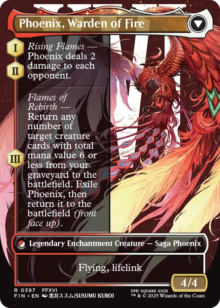 Joshua, Phoenix's Dominant (Borderless) [FINAL FANTASY] | Pegasus Games WI
