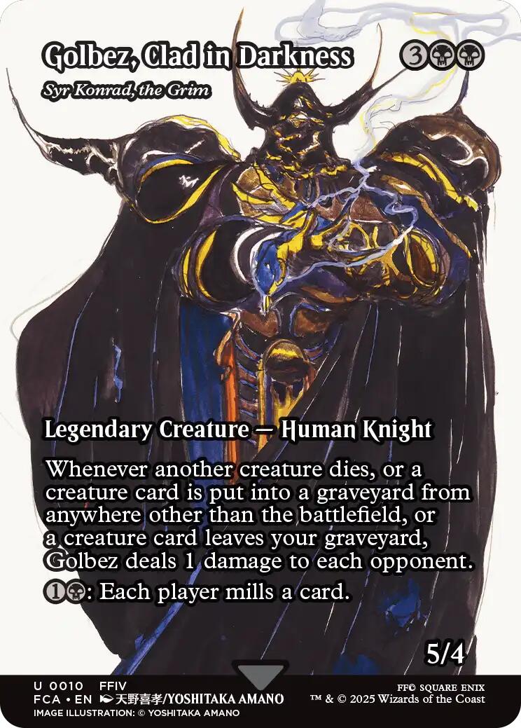 Golbez, Clad in Darkness - Syr Konrad, the Grim (Showcase) [FINAL FANTASY : Through the Ages] | Pegasus Games WI