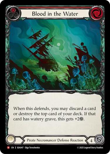 Blood in the Water [SEA047] (High Seas) | Pegasus Games WI