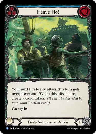 Heave Ho! [SEA057] (High Seas)  Rainbow Foil | Pegasus Games WI