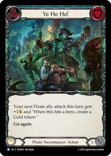 Yo Ho Ho! [SEA058] (High Seas)  Rainbow Foil | Pegasus Games WI