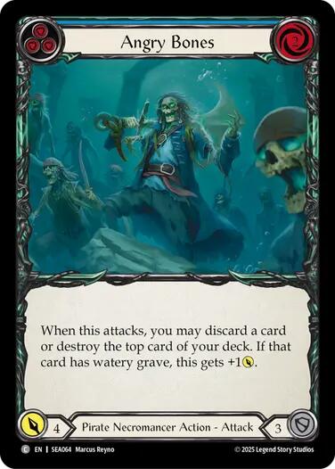 Angry Bones (Blue) [SEA064] (High Seas) | Pegasus Games WI