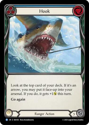 Hook [SEA103] (High Seas)  Rainbow Foil | Pegasus Games WI