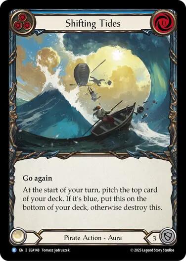 Shifting Tides [SEA148] (High Seas)  Rainbow Foil | Pegasus Games WI