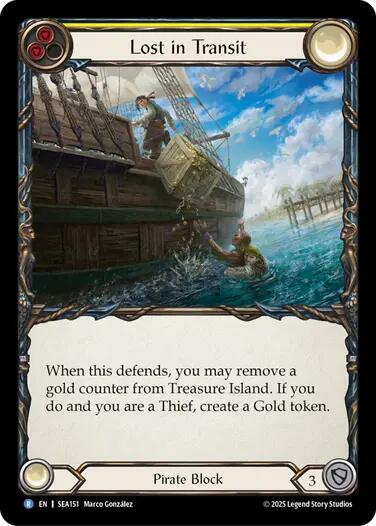 Lost in Transit [SEA151] (High Seas)  Rainbow Foil | Pegasus Games WI