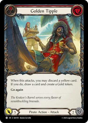 Golden Tipple (Red) [SEA159] (High Seas) | Pegasus Games WI
