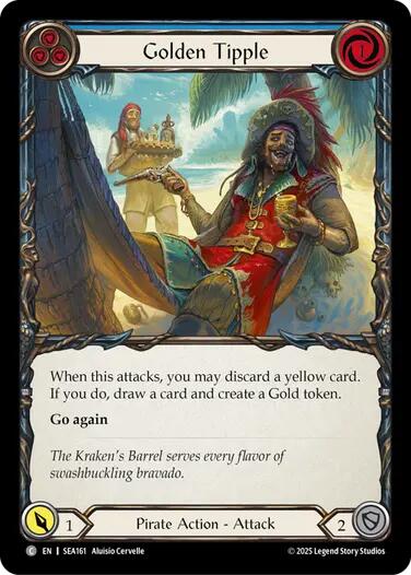 Golden Tipple (Blue) [SEA161] (High Seas) | Pegasus Games WI